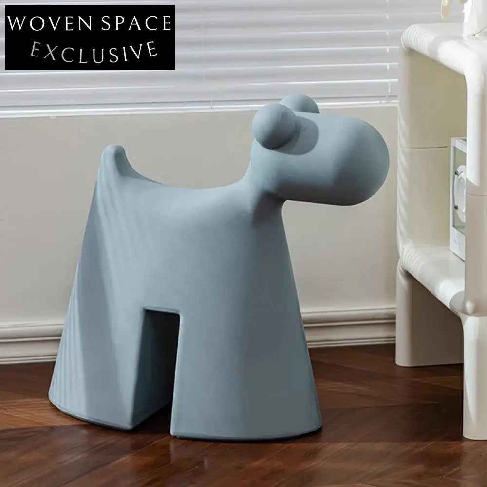 Fun Nordic Animal Shaped Plastic Kids' Playroom Stool for Learning