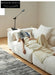 Furnishing sofa small apartment modular sofa Nordic fabric removable and washable living room ins square sofa