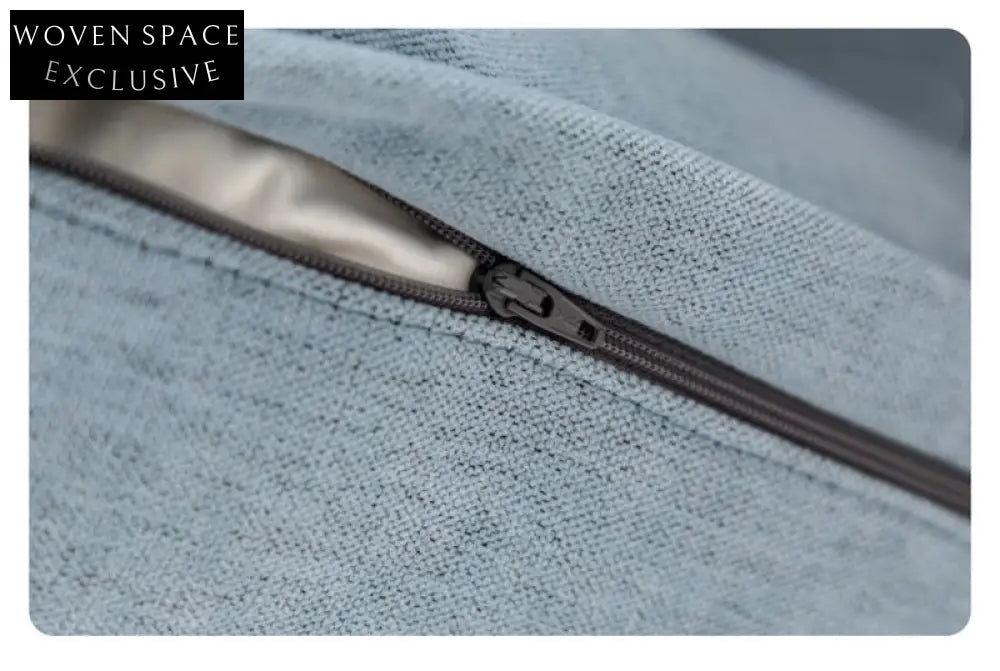 Furnishing sofa small apartment modular sofa Nordic fabric removable and washable living room ins square sofa