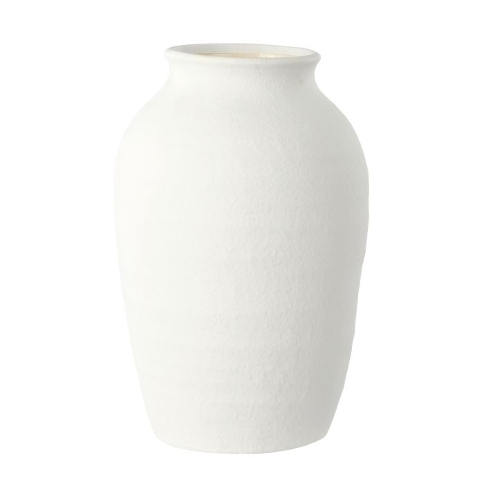 Amalfi Kamari Clay Vase Large White