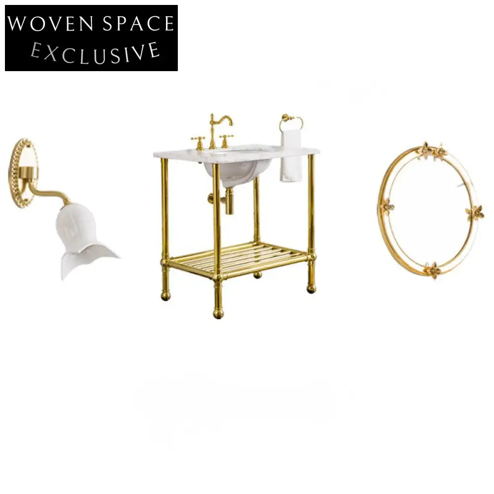 Gabriella Copper Butterfly Basin Stand