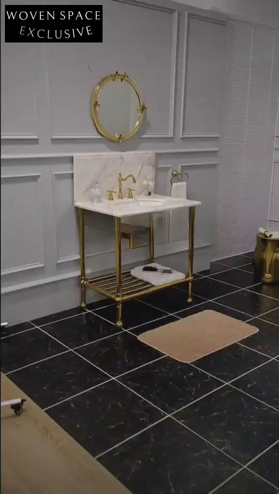 Gabriella Copper Butterfly Basin Stand