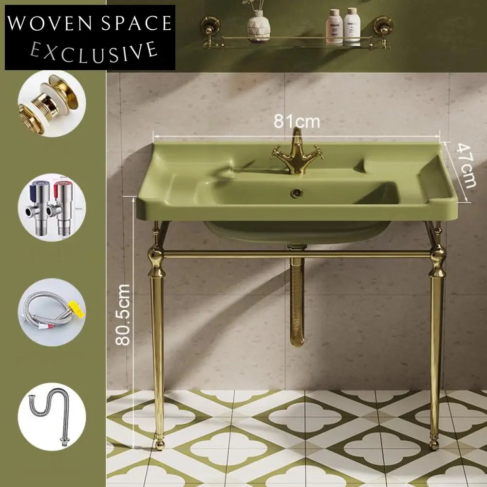Gaetane Kolen Retro Floor-Standing Wash Basin