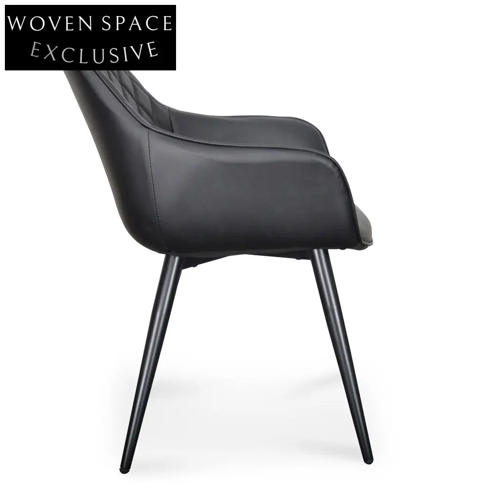 George Dining Chair - Black (Set of 2) Dining Chairs