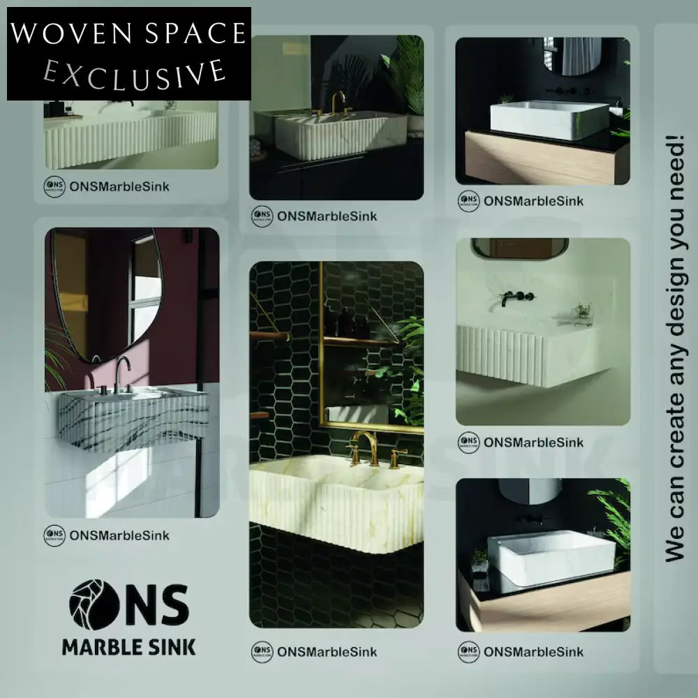 Georgienne Calacatta Viola Wall-Mounted Bathroom Sink