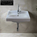 Gianna retro hanging large sink basin Single-hole hanging basin + faucet + drain set