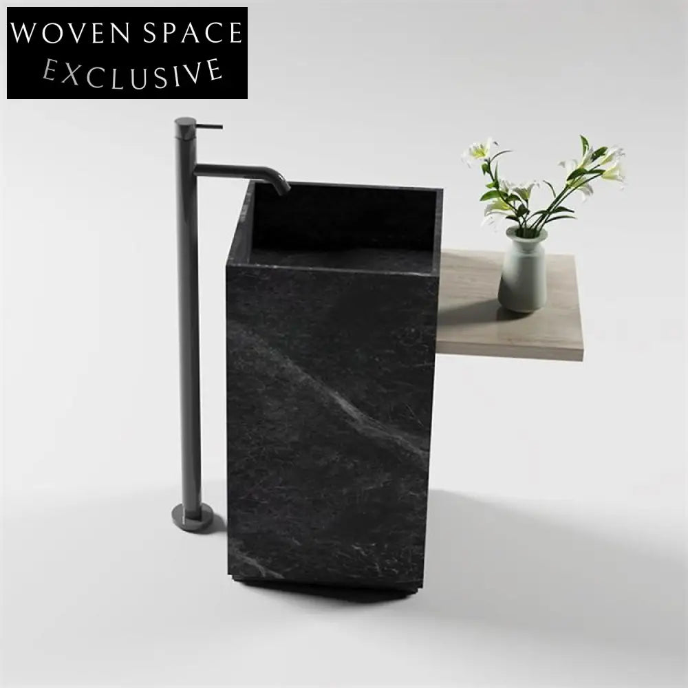 Gideon Purple Rock Pedestal Basin