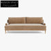 Modern Green Velvet 3-Seater Sofa Couch - Premium Living Room Furniture