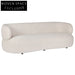 Greenwich 3 Seater Sofa - Ivory Boucle Stool