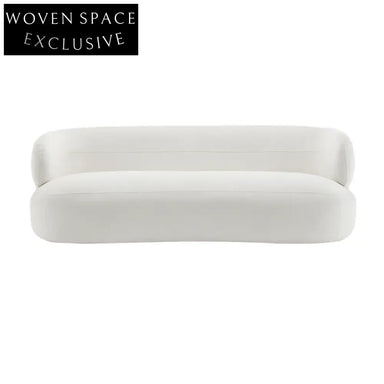 Greenwich 3 Seater Sofa - White Chenille