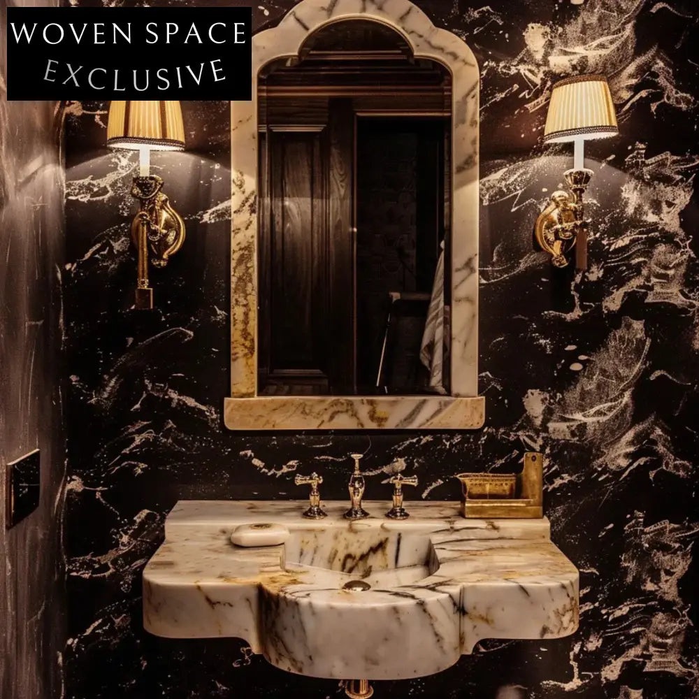 Guilbert Calacatta Viola Marble Sink