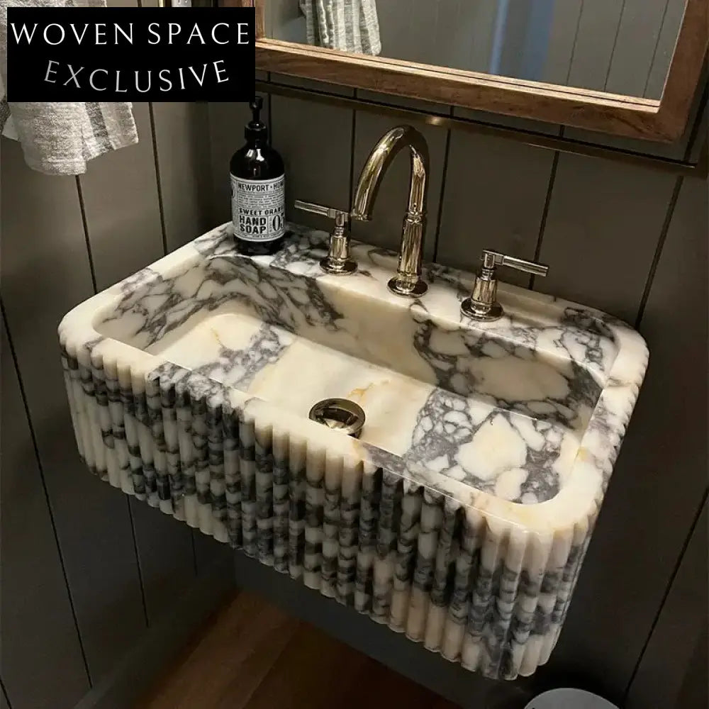 Guillaumette High-End Bulgari Marble Basin Bulgari countertop basin (56*40*20)