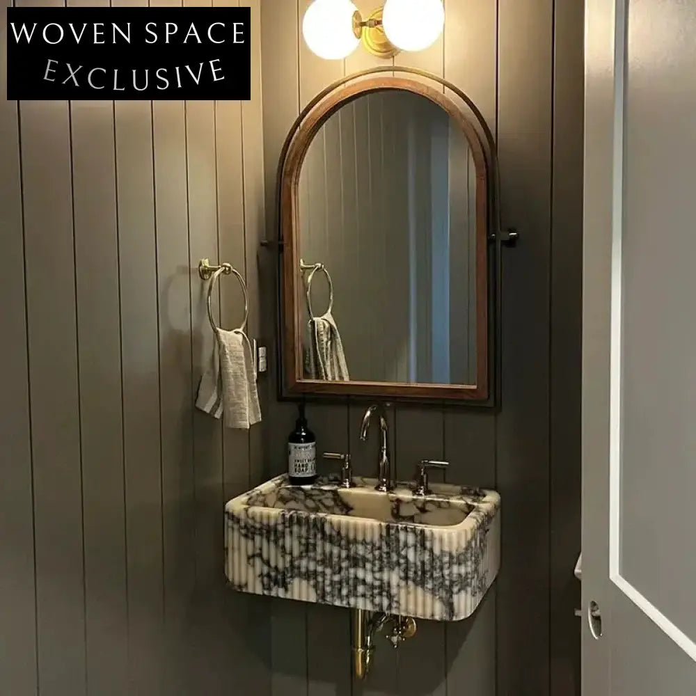 Guillaumette High-End Bulgari Marble Basin Bulgari countertop basin (56*40*20)