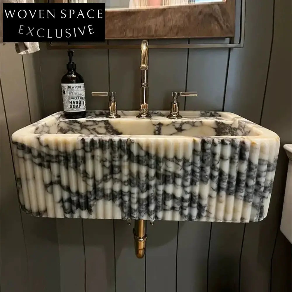 Guillaumette High-End Bulgari Marble Basin Bulgari countertop basin (56*40*20)