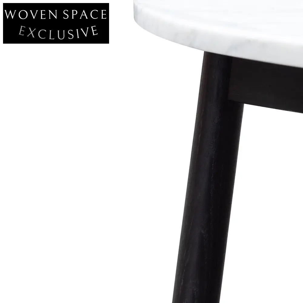 Hamilton 110cm Marble Coffee Table - Black Base Coffee Tables