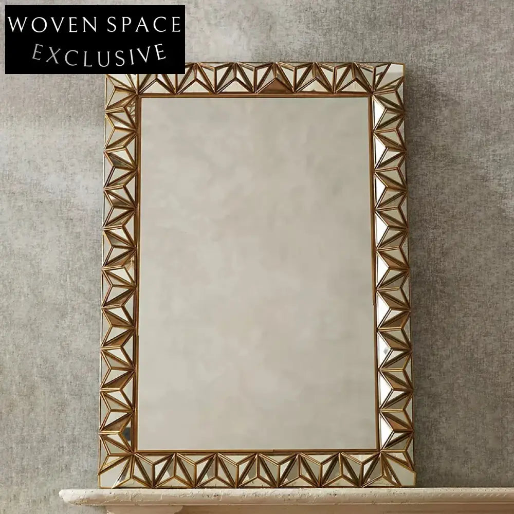 Hand-Carved Gold Full Length Floor Mirror for Elegant Home Decor