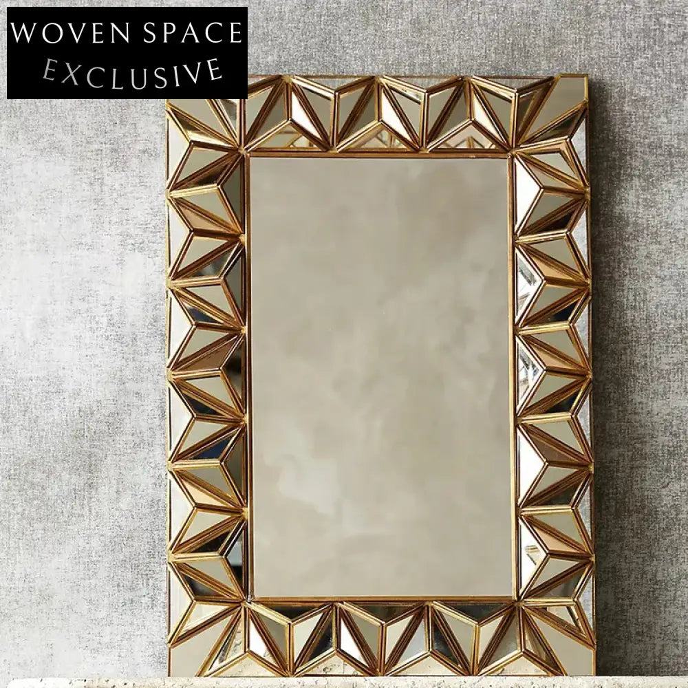 Hand-Carved Gold Full Length Floor Mirror for Elegant Home Decor