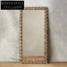 Hand-Carved Gold Full Length Floor Mirror for Elegant Home Decor
