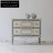 Hand-Painted French Vintage Wabi Sabi Chest of Drawers Recycled Pine Wood