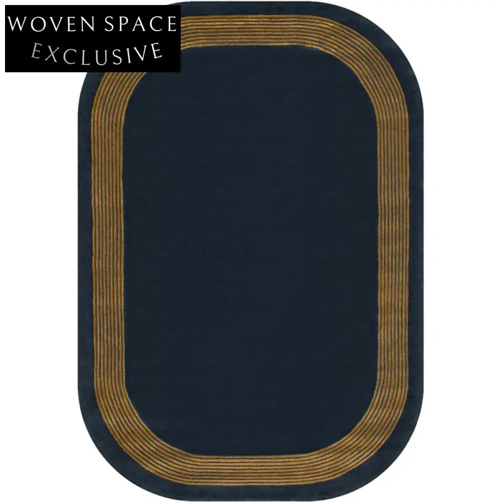 Hand Tufted Irregular Polyester Area Rug - Modern Minimalist Luxury Carpet