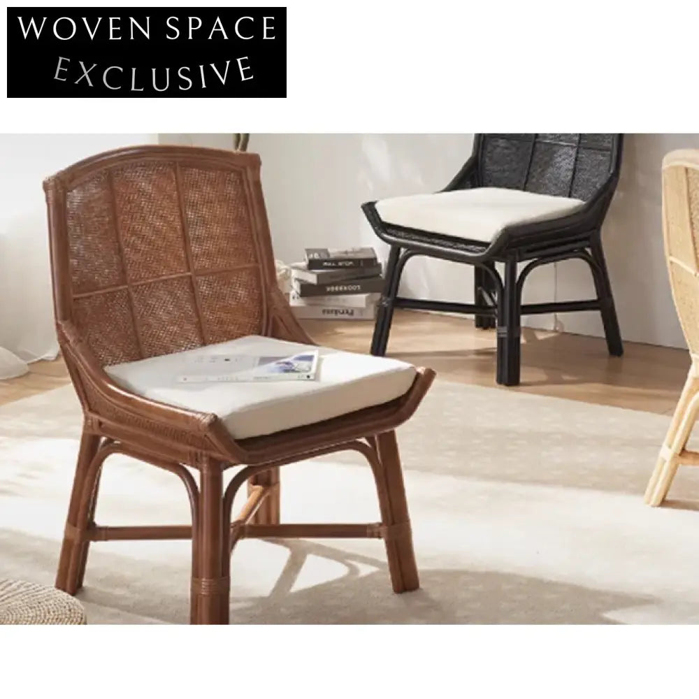 Handcrafted Wabi Sabi Solid Elm Wood Rustic Dining Chair