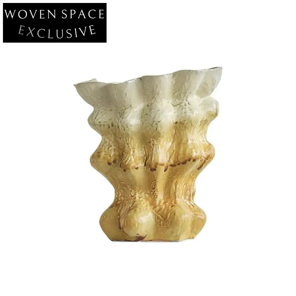 Handmade Ceramic Flower Vases Set Modern Home Decor Art Accessories