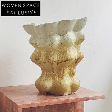 Handmade Ceramic Flower Vases Set Modern Home Decor Art Accessories