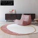 Handmade Custom Irregular Polyester Area Rug for Modern Living Room Decor
