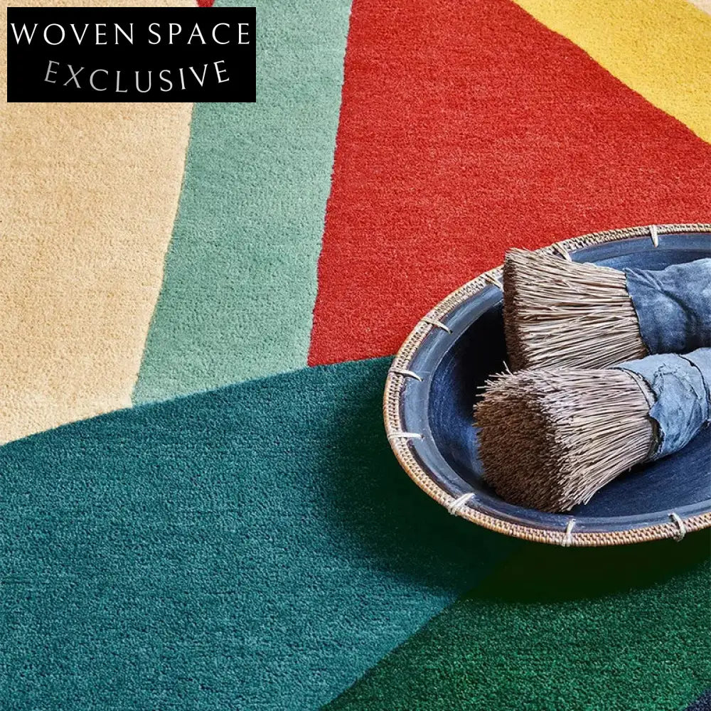 Handmade Custom Nordic Designer Artistic Pattern Living Room Bedroom Carpet