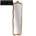 Handmade Golden Arch Full-Length Floor Mirror for Modern Home Decor & Dressing