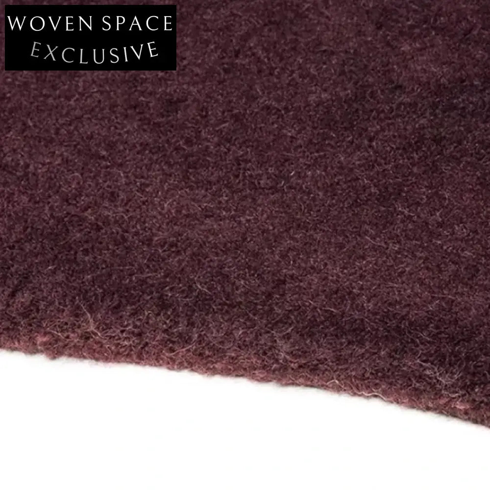 Handmade Irregular Solid Polyester Area Rug for Modern Living Room Decor