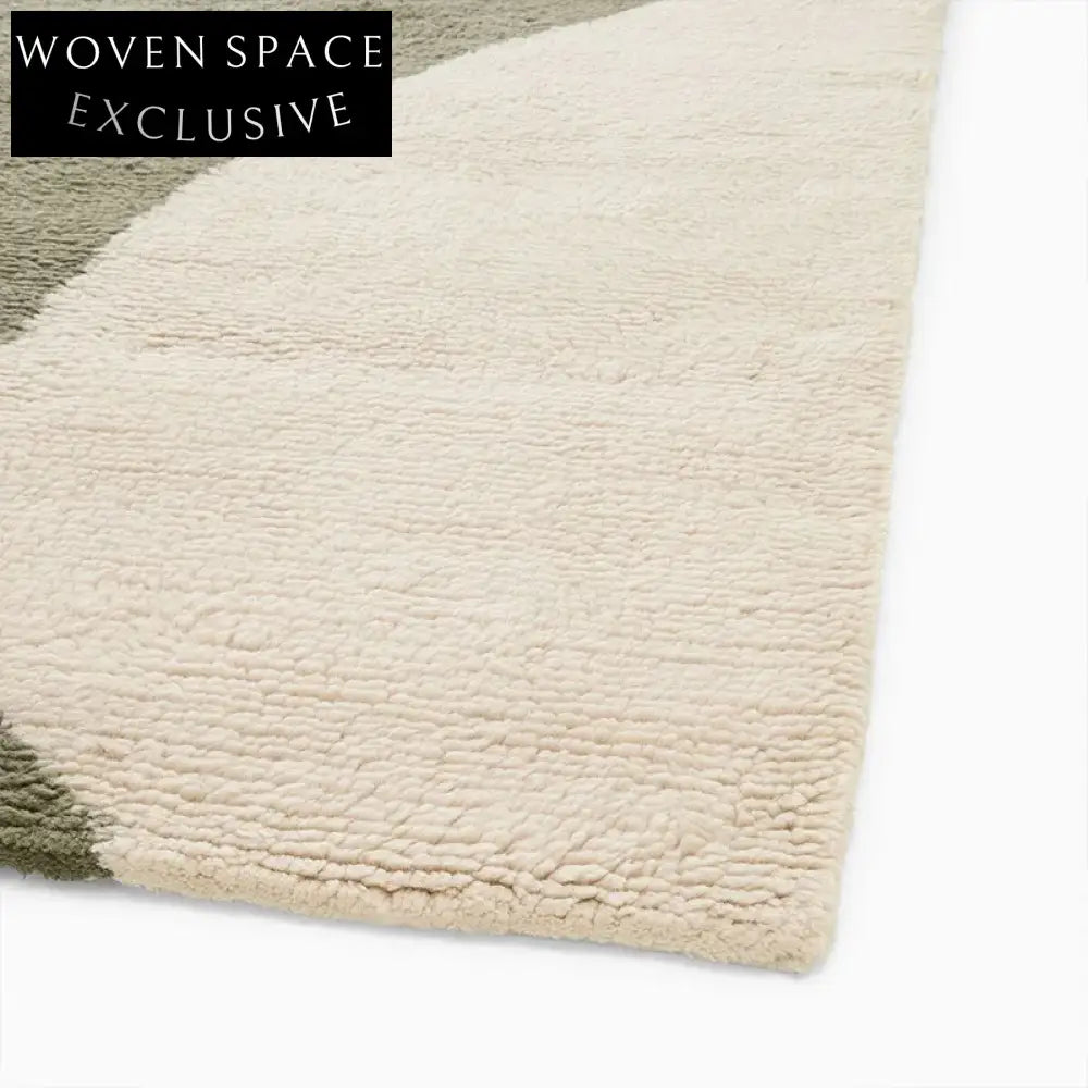 Handmade Modern French-Style Polyester Rug for Elegant Bedroom Living Room Decor