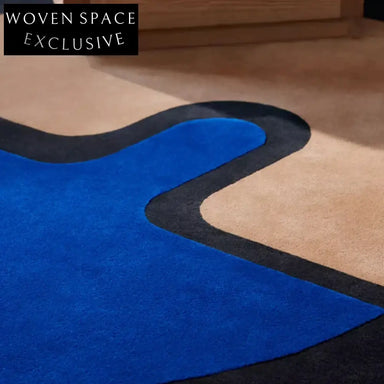 Handmade Modern Luxury Home Area Rug - Thick Polyester Floor Carpet