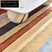 Handmade Modern Minimalist Geometric Polyester Area Rug for Living Room Bedroom