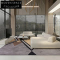Handmade Modern Minimalist Luxury Area Rug for Living Room & Bedroom