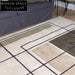 Handmade Modern Minimalist Polyester Area Rug for Bedroom Living Room Decor