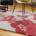 Handmade Modern Minimalist Polyester Area Rug for Living Room & Bedroom Decor
