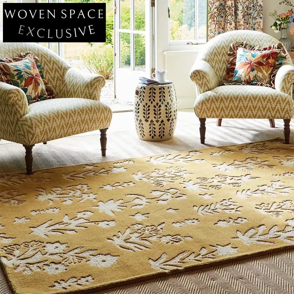 Handmade Modern Minimalist Polyester Geometric Area Rug for Bedroom Living Room