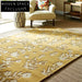Handmade Modern Minimalist Polyester Geometric Area Rug for Bedroom Living Room