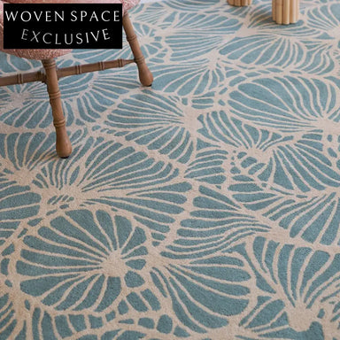 Handmade Modern Minimalist Polyester Geometric Area Rug for Living Room Bedroom