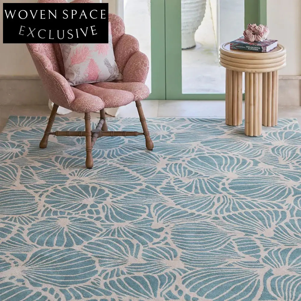 Handmade Modern Minimalist Polyester Geometric Area Rug for Living Room Bedroom