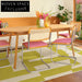 Handmade Polyester Geometric Deconstruction Pattern Rug for Modern Living Room