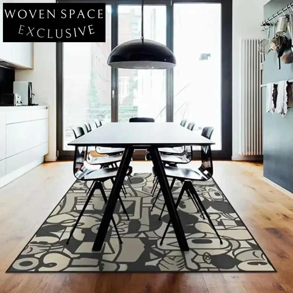 Handmade Polyester Kids Play Mat for Reading & Crawling, Area Rug