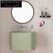 Handmade Round Concrete Bathroom Vessel Sink - Customizable Colors & Durable Finish
