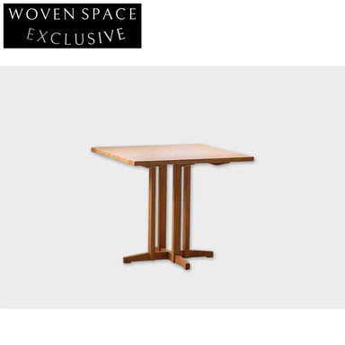 Handmade Solid Wood Square Indoor Apartment Villa Dining Table