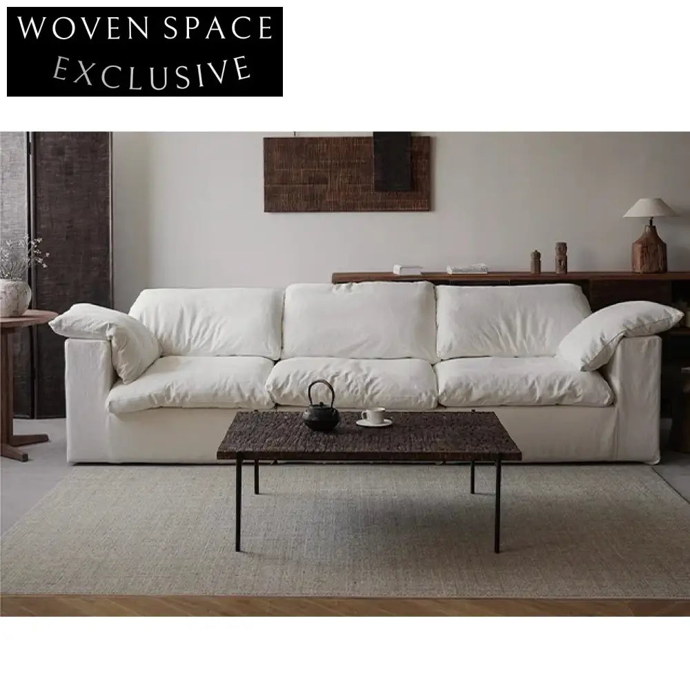 Handmade Wabi-Sabi Solid Wood Eco-Friendly Low Profile Coffee Table