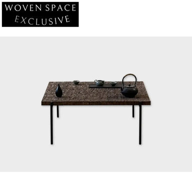 Handmade Wabi-Sabi Solid Wood Eco-Friendly Low Profile Coffee Table