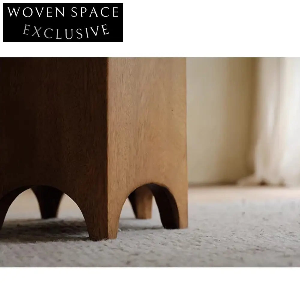 Handmade Wabi Sabi Solid Wood Stump Side Coffee Table