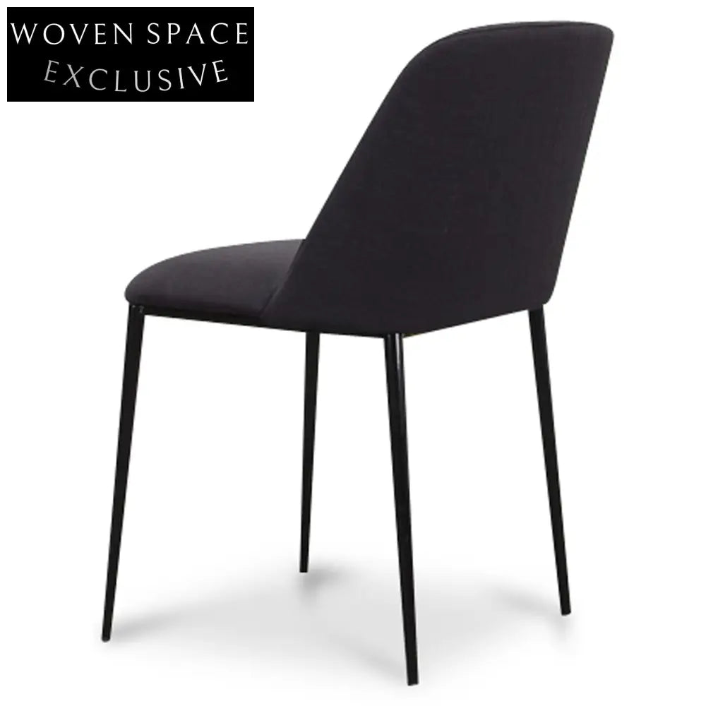 Hans Dining Chair - Charcoal Grey Dining Chairs