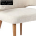 Harlow Natural Dining Chair - Natural Linen Dining Chair